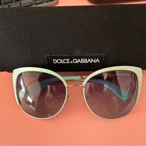 Kate Spaces Mint Green Sunglasses